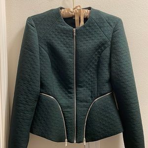 Dark green blazer